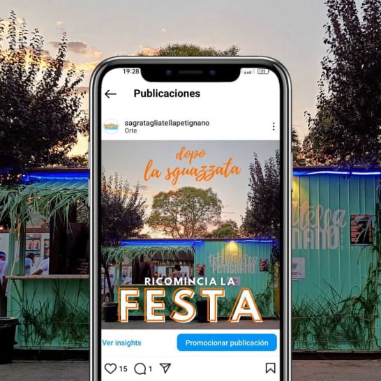 VISIBY Sagra della tagliatella 2023 Borgo San Lorenzo Petignano community manager social
