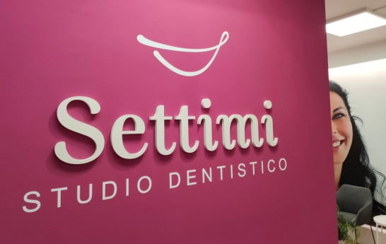 Visiby Settimi studio dentistico orte vasanello graphic design branding logo 3D