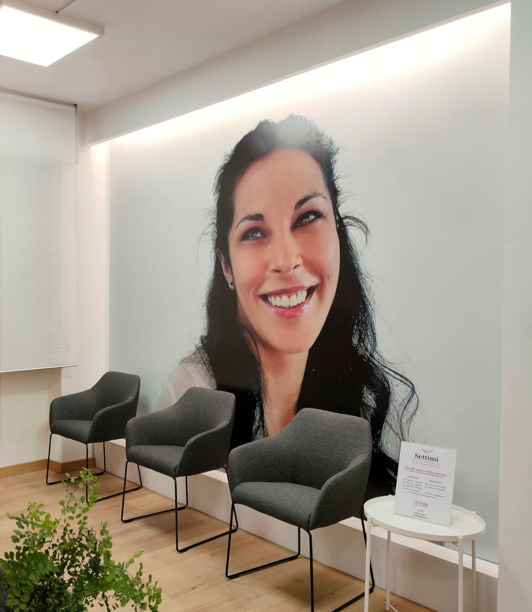 Visiby Settimi studio dentistico orte vasanello progettazione di spazi commerciali sala di attesa